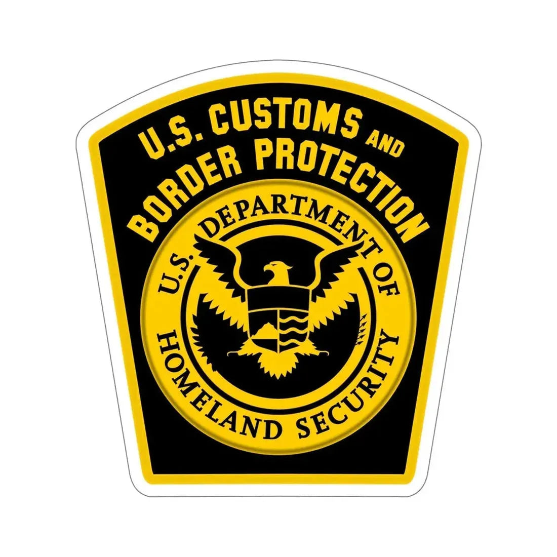 United States Border Patrol STICKER Vinyl Die-Cut Decal 6 Inch - The Sticker Space