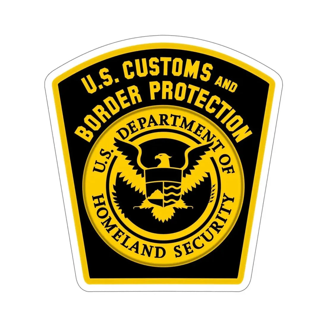 United States Border Patrol STICKER Vinyl Die-Cut Decal 6 Inch - The Sticker Space