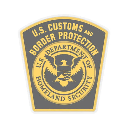 United States Border Patrol - STICKER Vinyl Kiss-Cut Decal 2 Inch Transparent - The Sticker Space