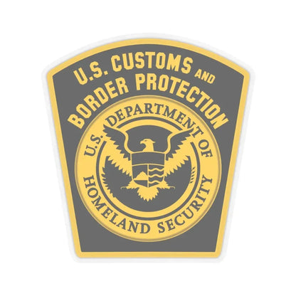 United States Border Patrol - STICKER Vinyl Kiss-Cut Decal 3 Inch Transparent - The Sticker Space