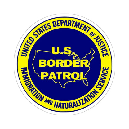 United States Border Patrol v3 STICKER Vinyl Die-Cut Decal 2 Inch - The Sticker Space