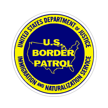 United States Border Patrol v3 STICKER Vinyl Die-Cut Decal-5 Inch-The Sticker Space