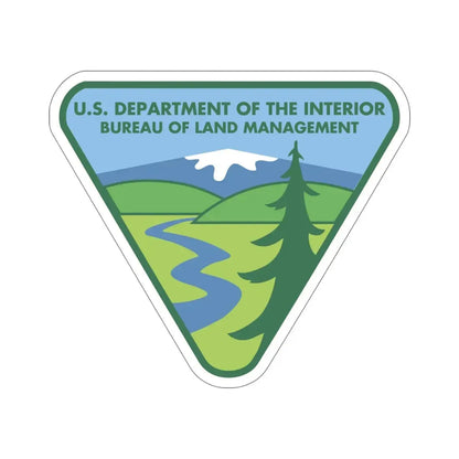 United States Bureau of Land Management STICKER Vinyl Die-Cut Decal 5 Inch - The Sticker Space