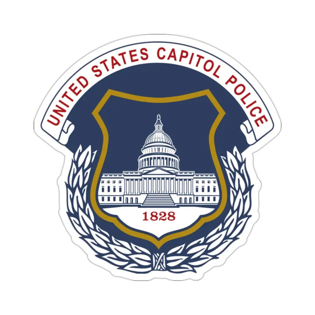 United States Capitol Police STICKER Vinyl Die-Cut Decal 2 Inch - The Sticker Space