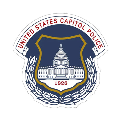 United States Capitol Police STICKER Vinyl Die-Cut Decal 3 Inch - The Sticker Space