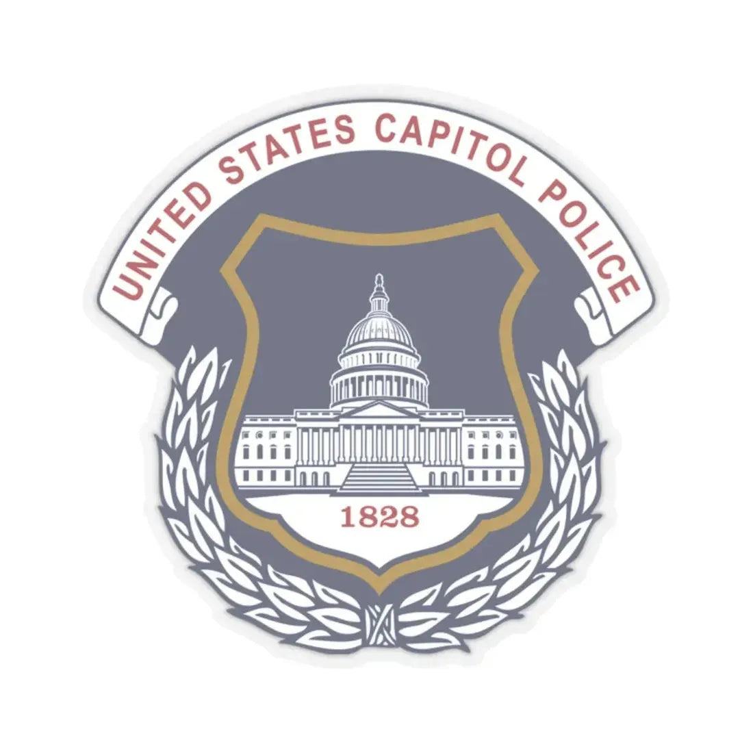 United States Capitol Police - STICKER Vinyl Kiss-Cut Decal 2 Inch Transparent - The Sticker Space