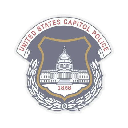 United States Capitol Police - STICKER Vinyl Kiss-Cut Decal 2 Inch Transparent - The Sticker Space