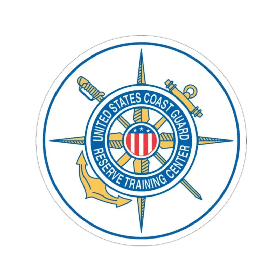 United States Coast Guard Reserve Training Center (U.S. Coast Guard) STICKER Vinyl Die-Cut Decal 2 Inch - The Sticker Space