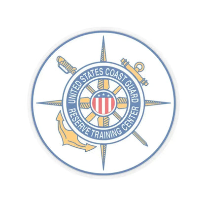 United States Coast Guard Reserve Training Center (U.S. Coast Guard) STICKER Vinyl Kiss-Cut Decal 6 Inch Transparent - The Sticker Space