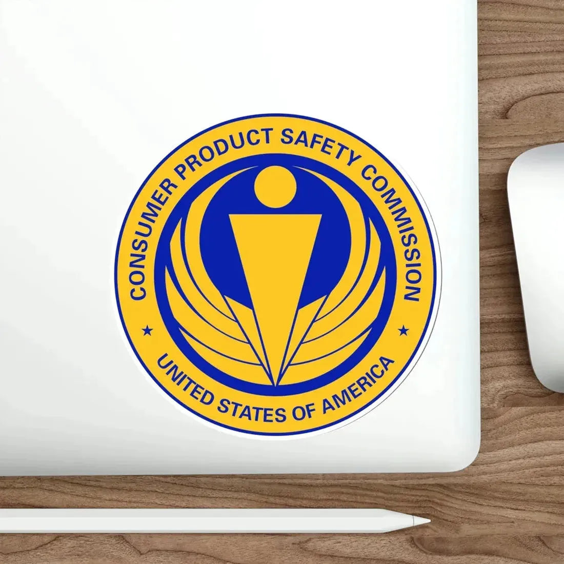United States Consumer Product Safety Commission STICKER Vinyl Die-Cut Decal - The Sticker Space
