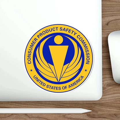 United States Consumer Product Safety Commission STICKER Vinyl Die-Cut Decal - The Sticker Space