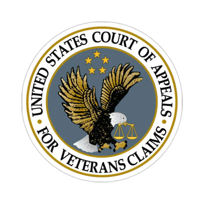 United States Court of Appeals for Veterans Claims STICKER Vinyl Die-Cut Decal 2 Inch - The Sticker Space