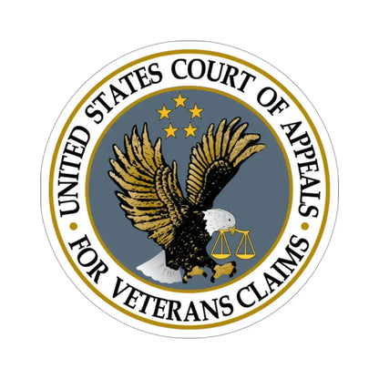 United States Court of Appeals for Veterans Claims STICKER Vinyl Die-Cut Decal 3 Inch - The Sticker Space