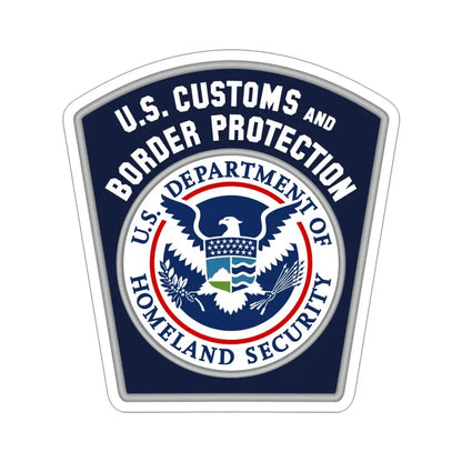 United States Customs and Border Protection STICKER Vinyl Die-Cut Decal 5 Inch - The Sticker Space