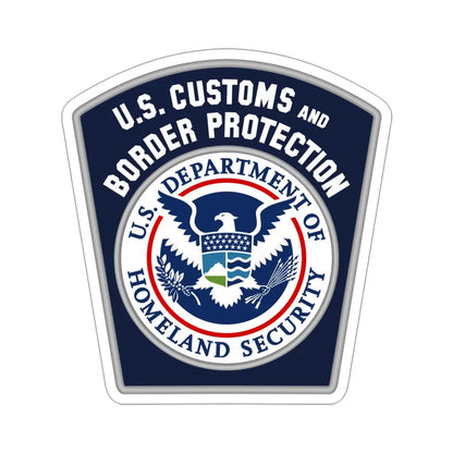 United States Customs and Border Protection STICKER Vinyl Die-Cut Decal 5 Inch - The Sticker Space