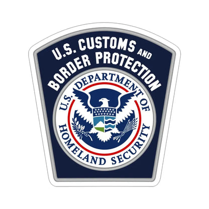 United States Customs and Border Protection STICKER Vinyl Die-Cut Decal 6 Inch - The Sticker Space