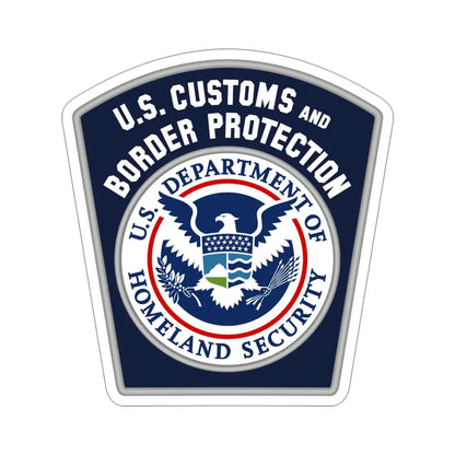 United States Customs and Border Protection STICKER Vinyl Die-Cut Decal 6 Inch - The Sticker Space