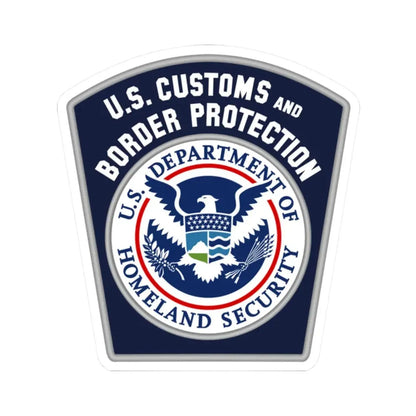 United States Customs and Border Protection - STICKER Vinyl Kiss-Cut Decal 2 Inch White - The Sticker Space