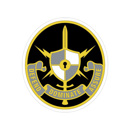 United States Cyber School 2 (U.S. Army) Transparent STICKER Die-Cut Vinyl Decal-3 Inch-The Sticker Space