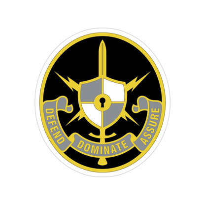 United States Cyber School 2 (U.S. Army) Transparent STICKER Die-Cut Vinyl Decal-6 Inch-The Sticker Space