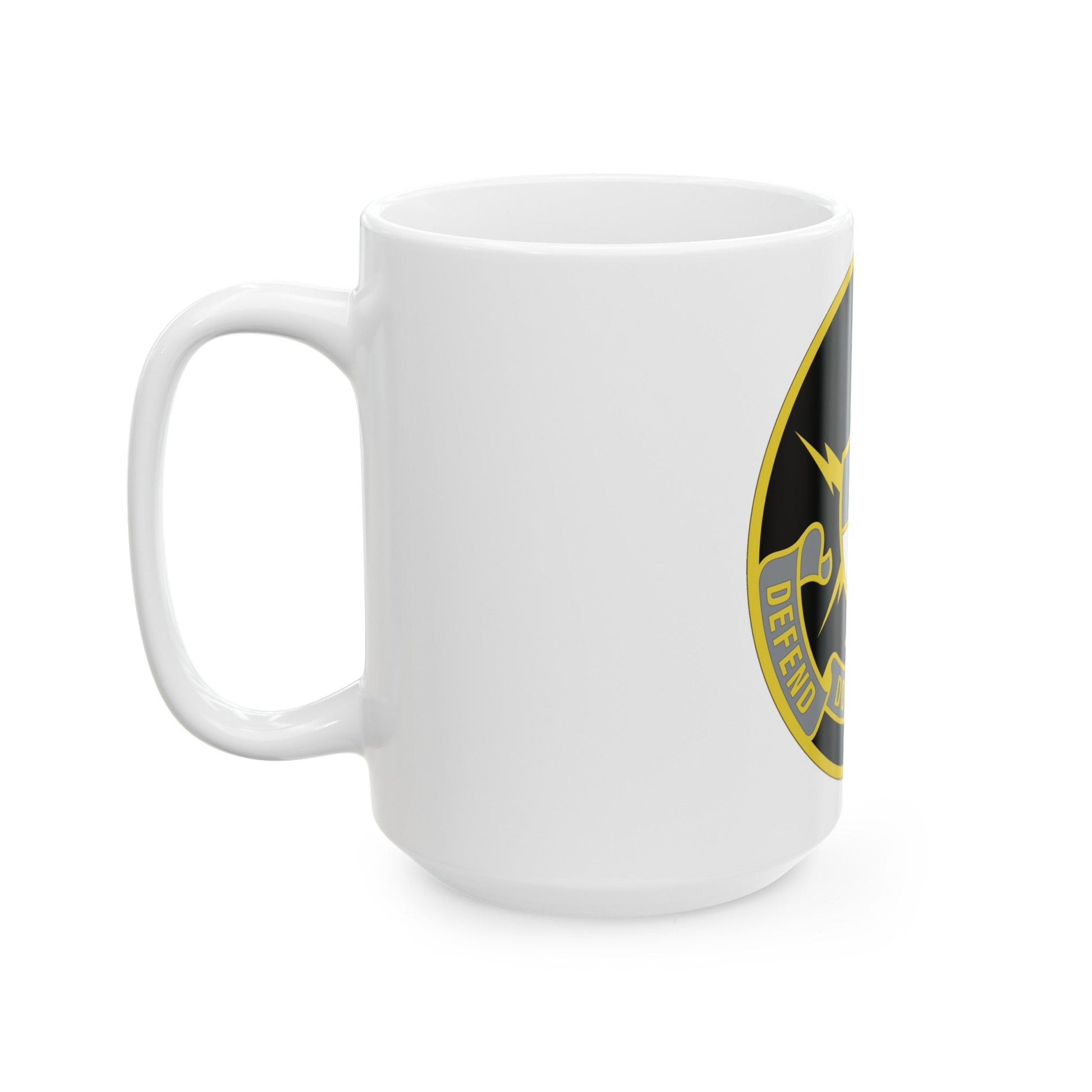 United States Cyber School 2 (U.S. Army) White Coffee Mug-The Sticker Space