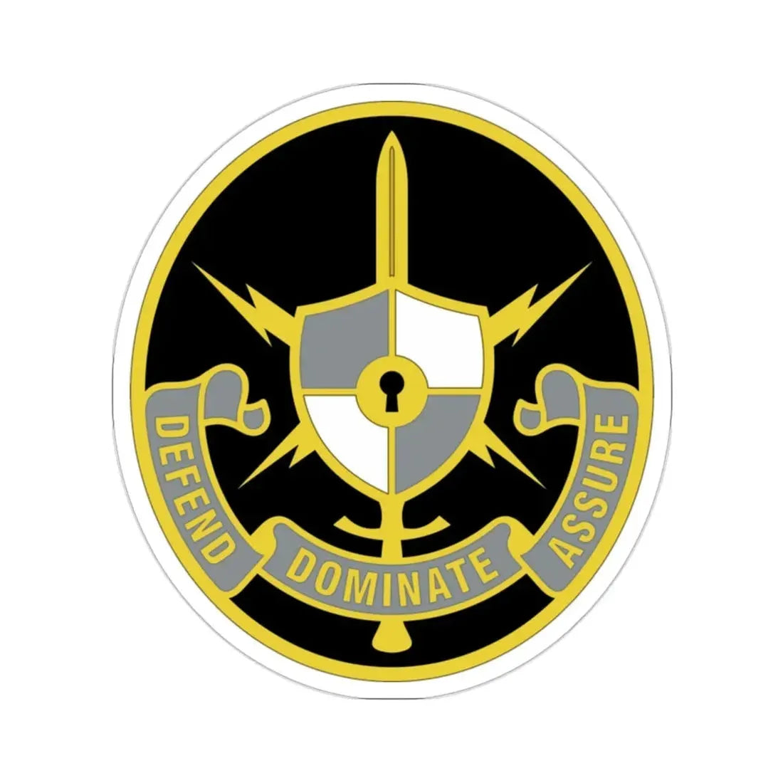 United States Cyber School 2 (U.S. Army) STICKER Vinyl Die-Cut Decal 2 Inch - The Sticker Space