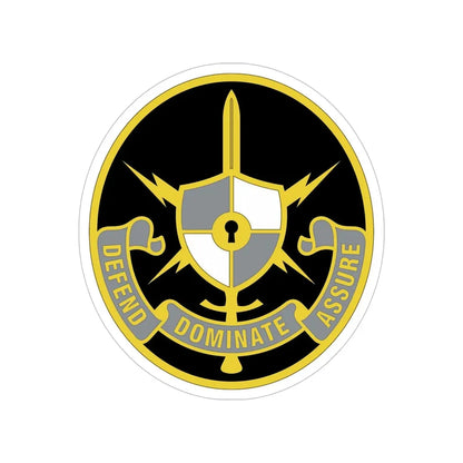 United States Cyber School 2 (U.S. Army) Transparent STICKER Die-Cut Vinyl Decal 6 Inch - The Sticker Space
