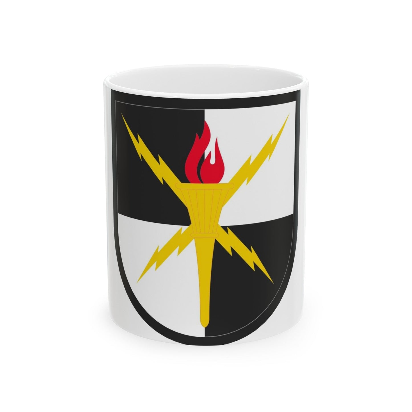 United States Cyber School (U.S. Army) White Coffee Mug-11oz-The Sticker Space