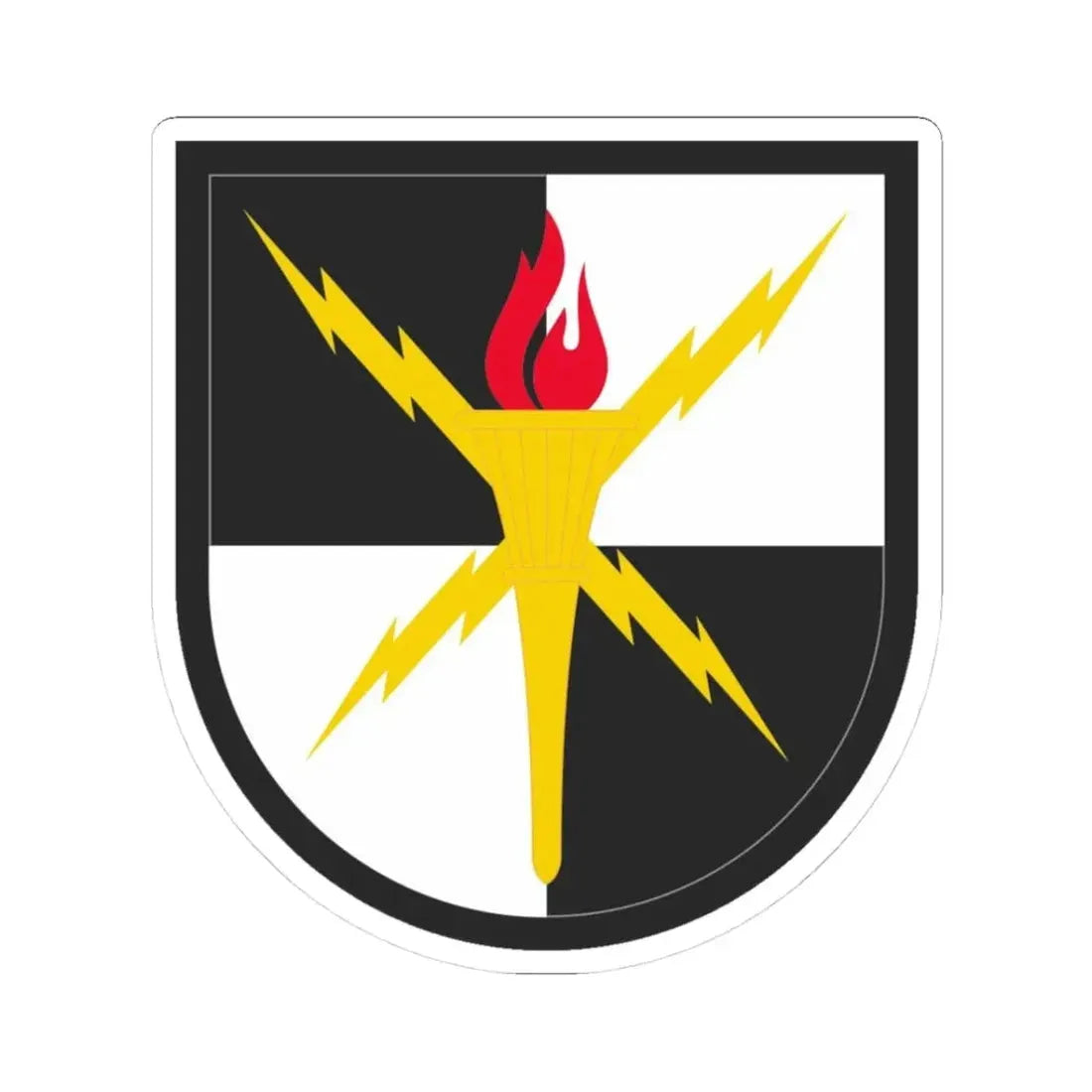 United States Cyber School (U.S. Army) STICKER Vinyl Kiss-Cut Decal 3 Inch White - The Sticker Space