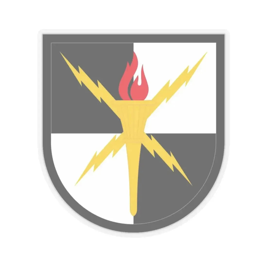 United States Cyber School (U.S. Army) STICKER Vinyl Kiss-Cut Decal 4 Inch Transparent - The Sticker Space