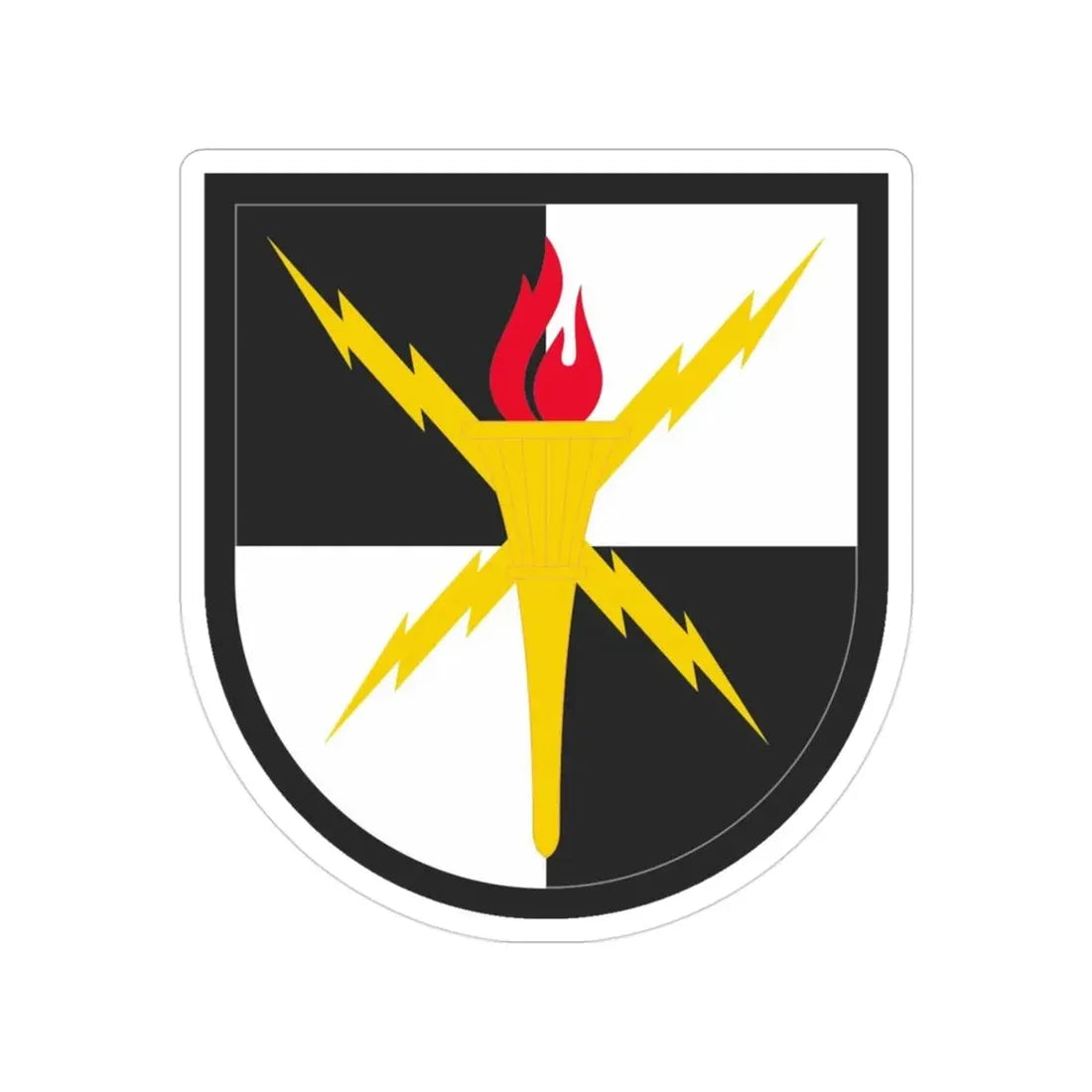 United States Cyber School (U.S. Army) Transparent STICKER Die-Cut Vinyl Decal 3 Inch - The Sticker Space