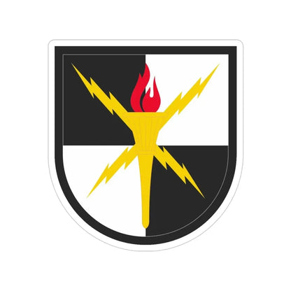 United States Cyber School (U.S. Army) Transparent STICKER Die-Cut Vinyl Decal 5 Inch - The Sticker Space
