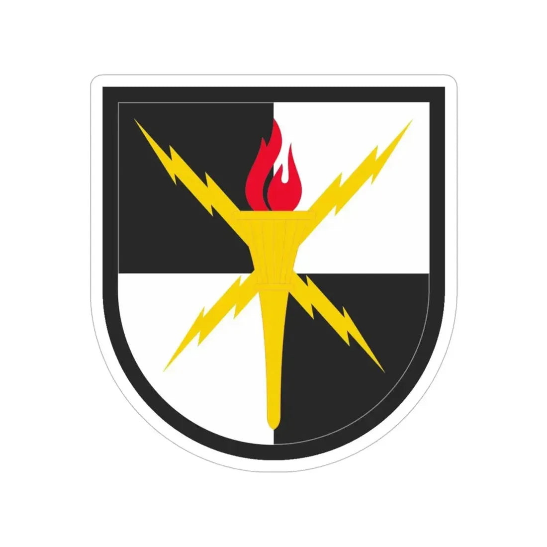 United States Cyber School (U.S. Army) Transparent STICKER Die-Cut Vinyl Decal 6 Inch - The Sticker Space