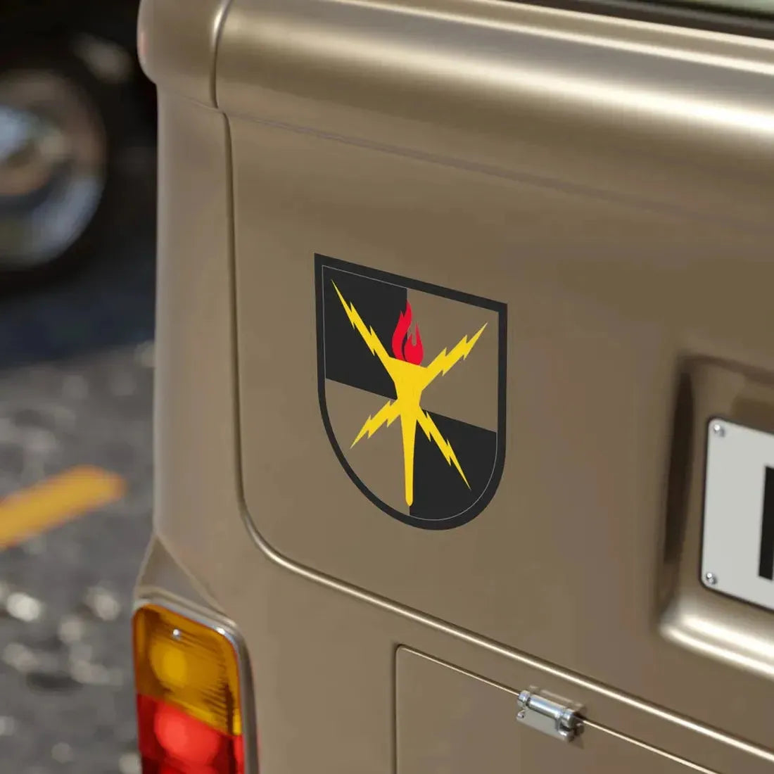 United States Cyber School (U.S. Army) Transparent STICKER Die-Cut Vinyl Decal - The Sticker Space