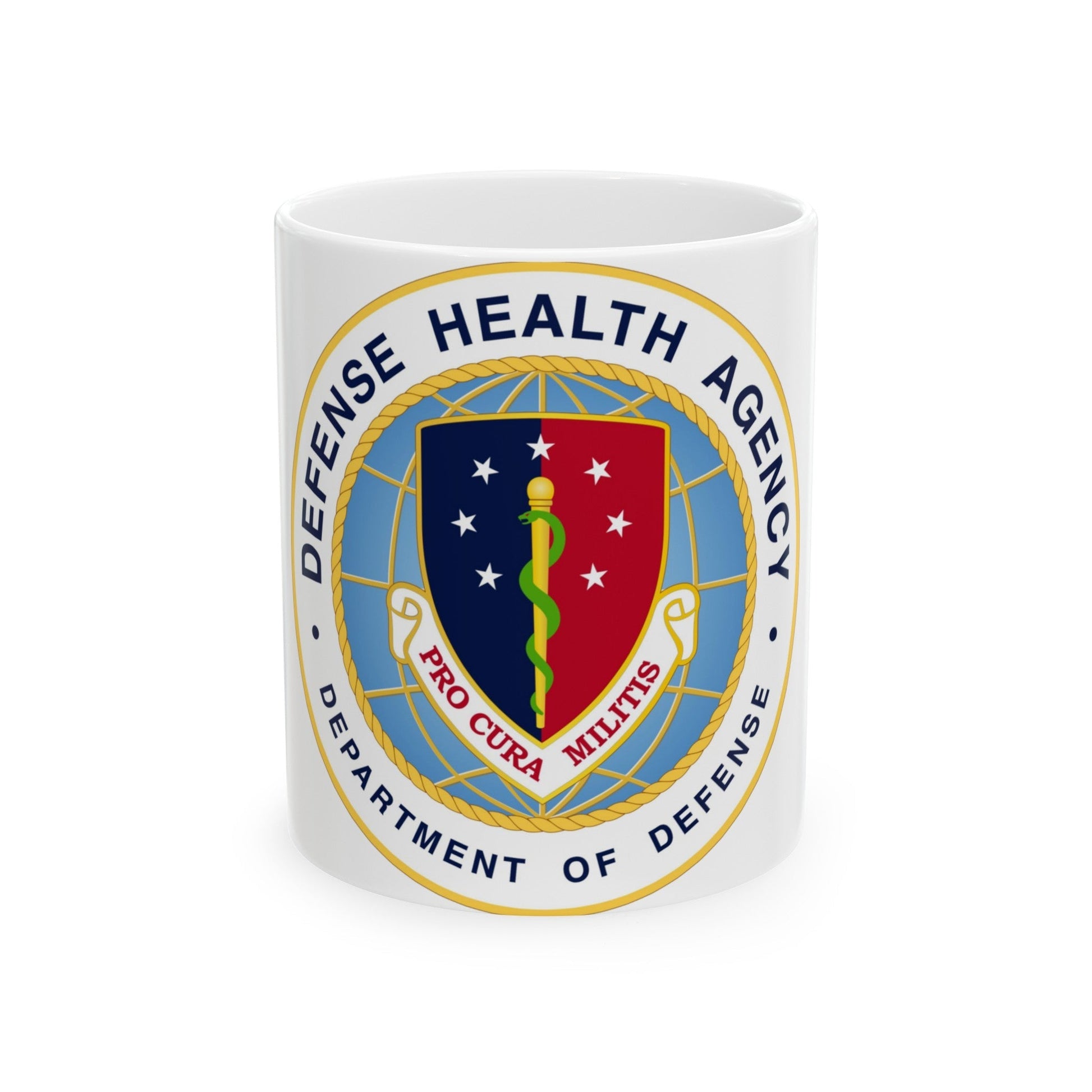 United States Defense Health Agency - White Coffee Mug-11oz-The Sticker Space