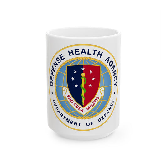 United States Defense Health Agency - White Coffee Mug-15oz-The Sticker Space