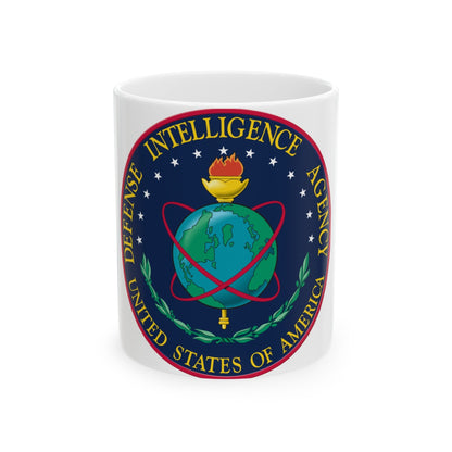 United States Defense Intelligence Agency - White Coffee Mug-11oz-The Sticker Space