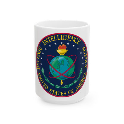 United States Defense Intelligence Agency - White Coffee Mug-15oz-The Sticker Space