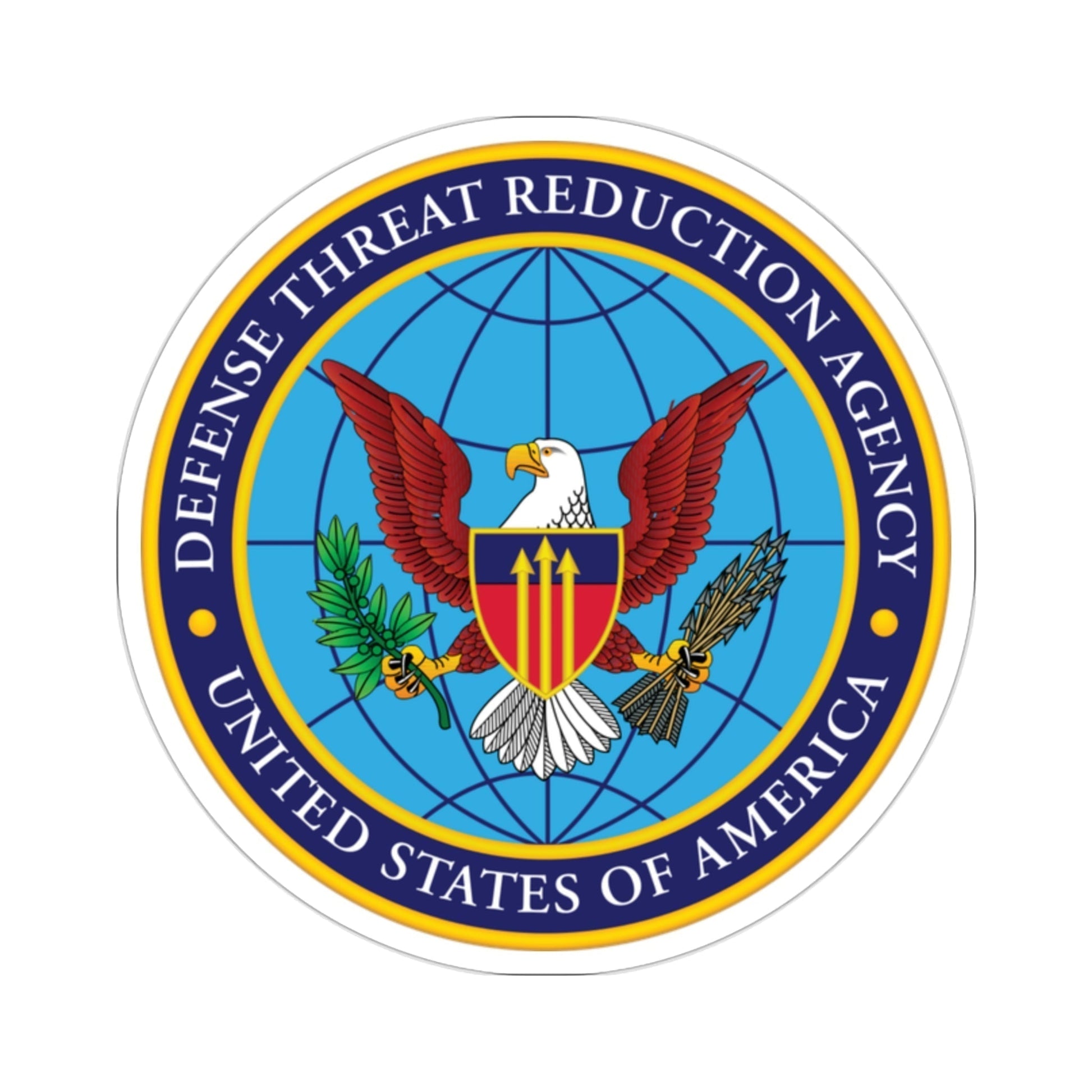 United States Defense Threat Reduction Agency STICKER Vinyl Die-Cut Decal-2 Inch-The Sticker Space