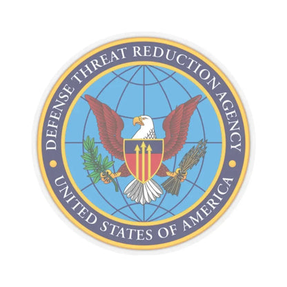United States Defense Threat Reduction Agency - STICKER Vinyl Kiss-Cut Decal 2 Inch Transparent - The Sticker Space