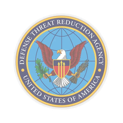 United States Defense Threat Reduction Agency - STICKER Vinyl Kiss-Cut Decal 6 Inch Transparent - The Sticker Space