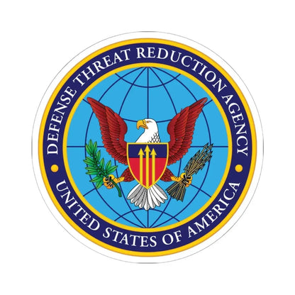 United States Defense Threat Reduction Agency - STICKER Vinyl Kiss-Cut Decal 6 Inch White - The Sticker Space