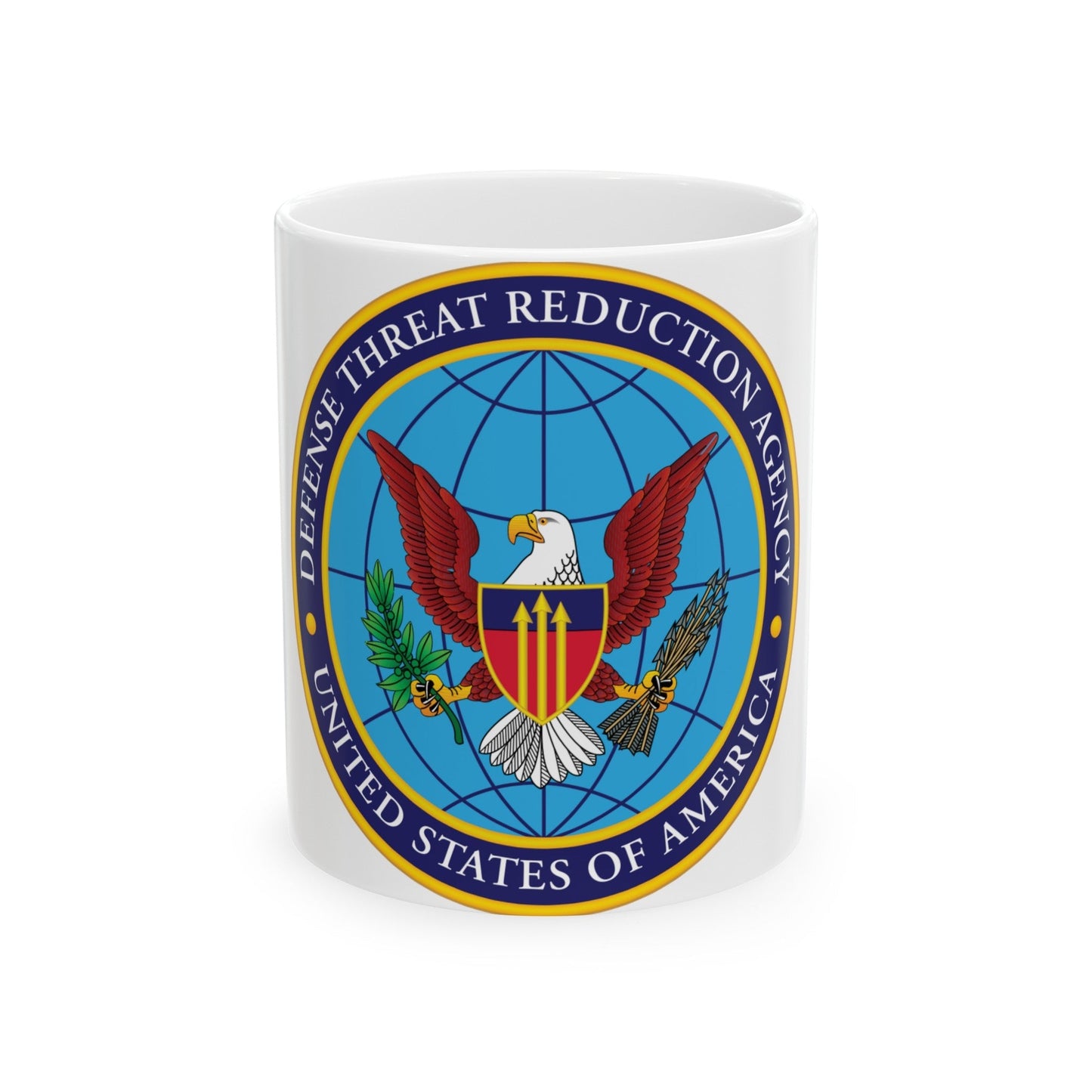 United States Defense Threat Reduction Agency - White Coffee Mug-11oz-The Sticker Space