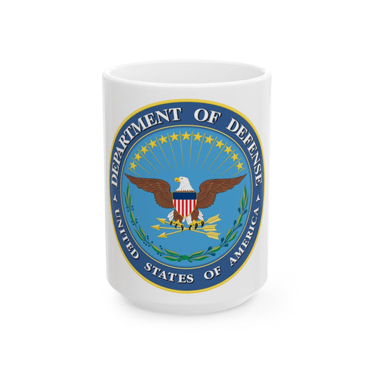 United States Department of Defense - White Coffee Mug-15oz-The Sticker Space