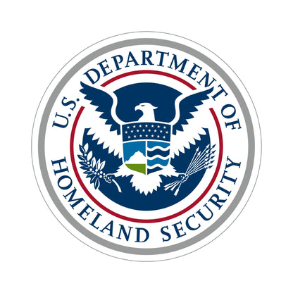 United States Department of Homeland Security STICKER Vinyl Die-Cut Decal-6 Inch-The Sticker Space