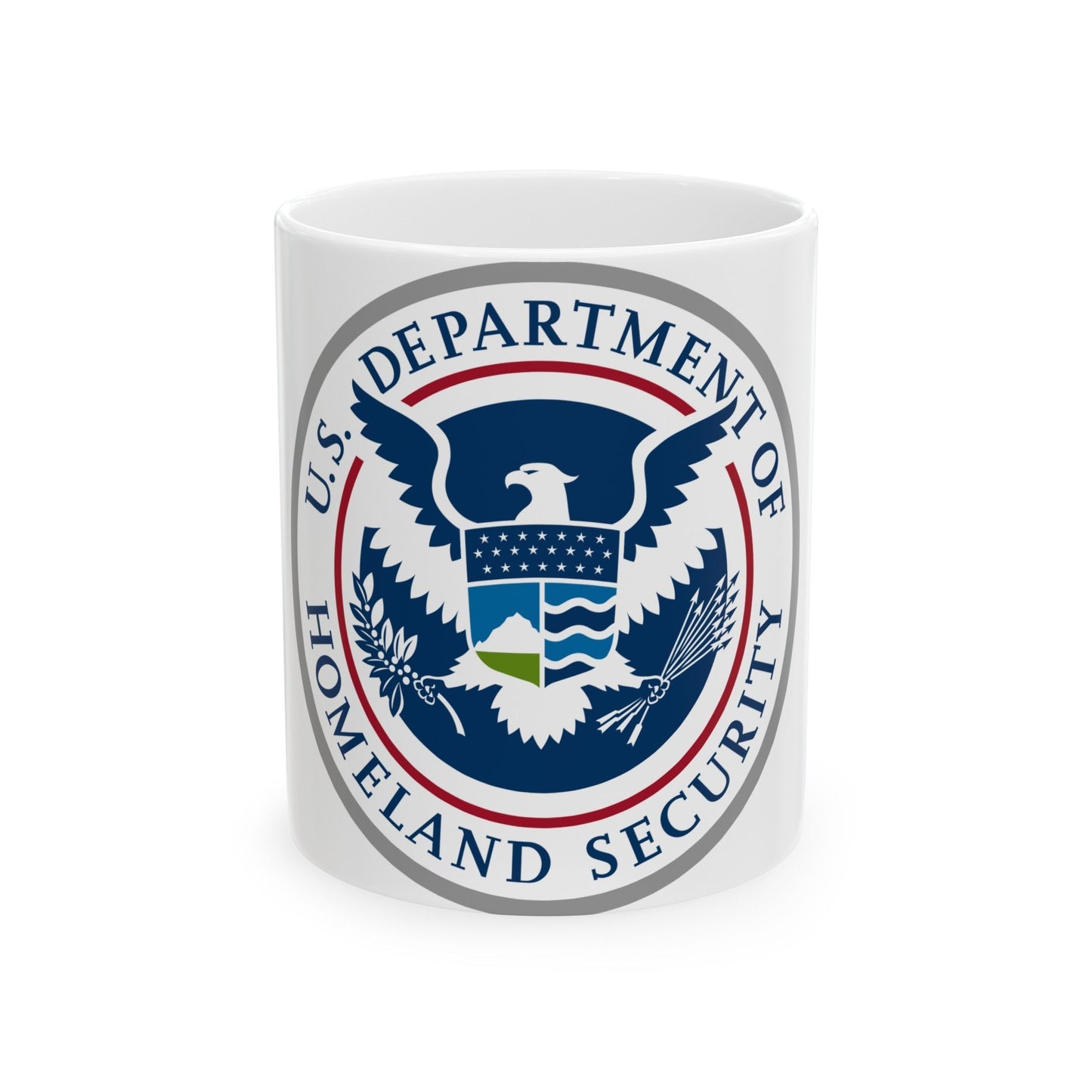 United States Department of Homeland Security - White Coffee Mug-11oz-The Sticker Space