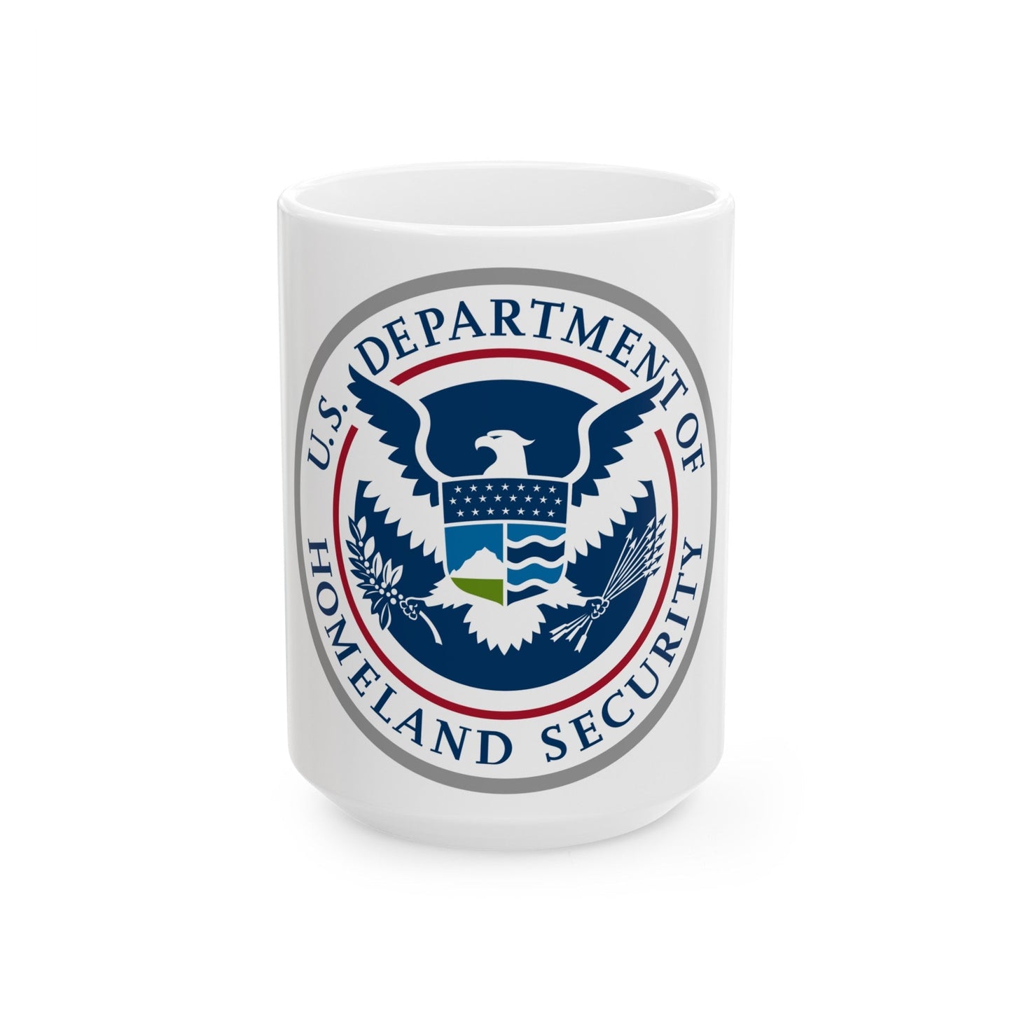 United States Department of Homeland Security - White Coffee Mug-15oz-The Sticker Space