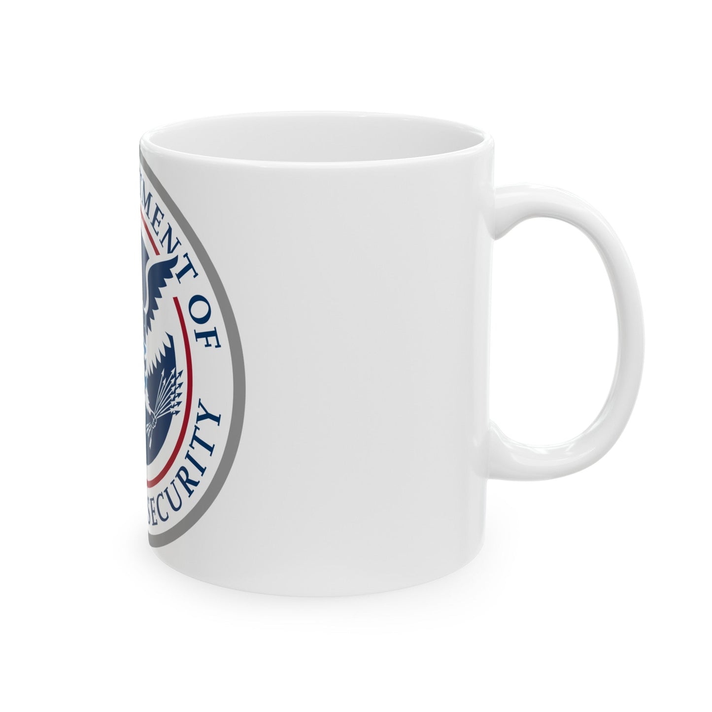 United States Department of Homeland Security - White Coffee Mug-The Sticker Space