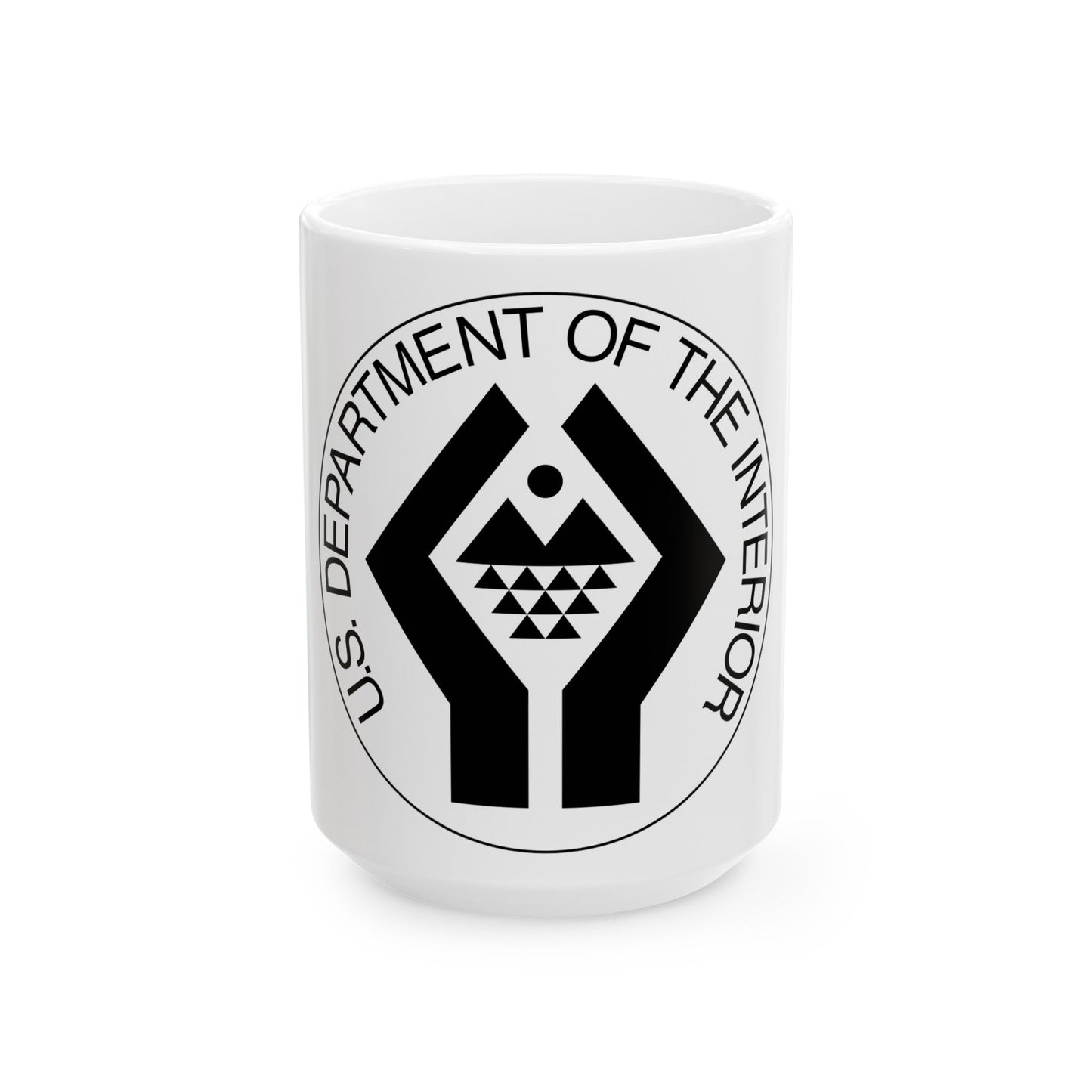 United States Department of the Interior - White Coffee Mug-15oz-The Sticker Space