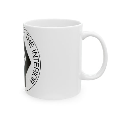 United States Department of the Interior - White Coffee Mug-The Sticker Space